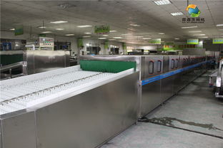 河南濮阳餐具清洗厂全自动洗碗机价格指南 日洗一万套与水电安装成本解析